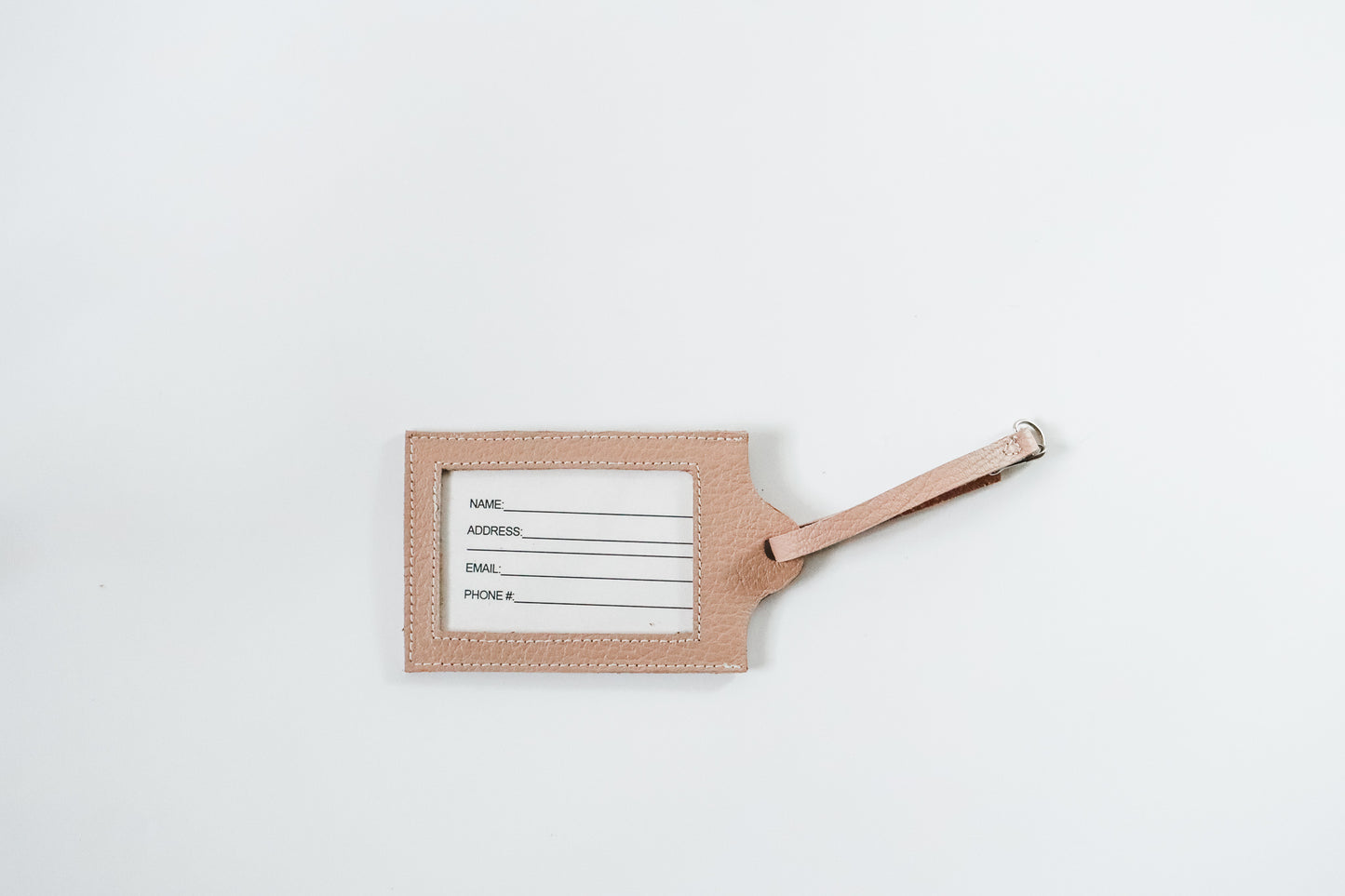 Leather Luggage Tag